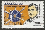 Stamps Romania -  H.C. Urey, químico