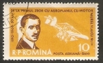 Stamps Romania -  Aurel Vlaicu, y aeroplano