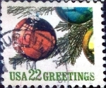 Stamps United States -  Intercambio 0,20 usd 22 cent. 1987