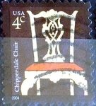 Stamps United States -  Intercambio 0,20 usd 4 cent. 2004