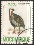 Sellos del Mundo : Africa : Mozambique : Red-necked Spurfowl 