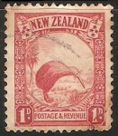 Stamps New Zealand -  Aves
