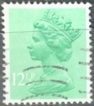 Stamps United Kingdom -  Isabel II decimal Machin