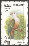 Sellos de Asia - Om�n -  New ireland fruit pigeon Irlanda-nova fruta-pombo-
