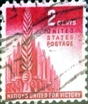 Sellos de America - Estados Unidos -  Intercambio 0,20 usd  2 cent. 1943