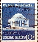 Stamps United States -  Intercambio 0,20 usd  10 cent. 1973