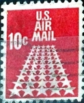 Stamps United States -  Intercambio 0,20 usd  10 cent. 1968
