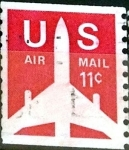 Stamps United States -  Intercambio 0,20 usd  11 cent. 1971