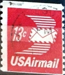 Stamps United States -  Intercambio 0,20 usd  13 cent. 1973
