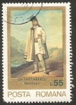 Stamps Romania -  Cuadro del pintor Gh. Tattarescu