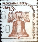 Stamps United States -  Intercambio 0,20 usd  13cent. 1977