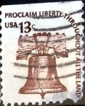 Stamps United States -  Intercambio 0,20 usd  13 cent. 1975