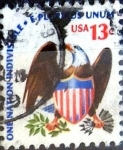 Stamps United States -  Intercambio 0,20 usd  13 cent. 1975