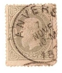 Stamps Europe - Belgium -  Leopoldo II - 1869-78