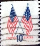 Stamps United States -  Intercambio 0,20 usd  10 cent. 1973