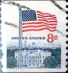 Stamps United States -  Intercambio 0,20 usd  8 cent. 1971