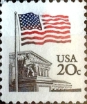 Stamps United States -  Intercambio 0,20 usd  20 cent. 1981