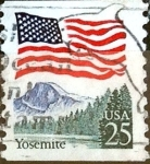 Stamps United States -  Intercambio 0,20 usd  25 cent. 1988