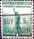 Sellos de America - Estados Unidos -  Intercambio 0,20 usd  1 cent. 1940
