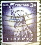 Stamps United States -  Intercambio 0,20 usd  3 cent. 1954