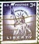 Stamps United States -  Intercambio 0,20 usd  3 cent. 1954