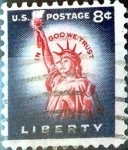 Sellos de America - Estados Unidos -  Intercambio 0,20 usd  8 cent. 1954