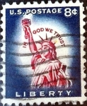 Stamps United States -  Intercambio 0,20 usd  8 cent. 1958