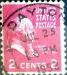 Stamps United States -  Intercambio 0,20 usd  2 cent. 1938