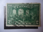 Stamps Canada -  Fathers of Confedetation - Padres de la Confederación(Yvert/222 - Mi/119 - Scott/42)