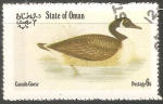 Stamps Oman -  Canada goose-Ganso de Canadá