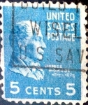 Stamps United States -  Intercambio 0,20 usd 5 cent. 1938