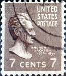 Stamps United States -  Intercambio 0,20 usd 7 cent. 1938