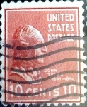 Sellos de America - Estados Unidos -  Intercambio 0,20 usd 10 cent. 1938