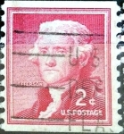 Stamps United States -  Intercambio 0,20 usd 2 cent. 1954