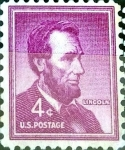 Stamps United States -  Intercambio 0,20 usd 4 cent. 1954