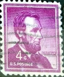 Stamps United States -  Intercambio 0,20 usd 4 cent. 1954