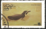 Stamps Oman -  Penguin-pinguino