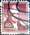 Stamps United States -  Intercambio 0,20 usd 40 cent. 1955