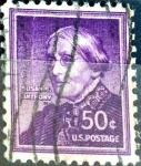 Sellos de America - Estados Unidos -  Intercambio 0,20 usd 50 cent. 1955