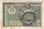 Stamps Uruguay -  150 Años de la Armada Nacional, Monumento a los caidos