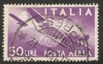 Stamps Italy -  Avión