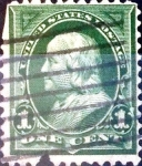 Stamps United States -  Intercambio 0,50 usd 1 cent. 1898