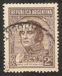 Stamps Argentina -  Justo J. de Urquiza