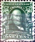 Sellos de America - Estados Unidos -  Intercambio 0,25 usd 1 cent. 1903