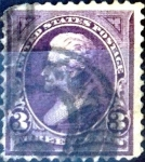 Stamps : America : United_States :  Intercambio 2,00 usd 3 cent. 1895