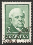 Stamps Argentina -  Domingo F. Sarmiento