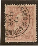 Stamps Belgium -  Leopoldo II (1884-91)