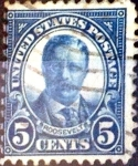 Stamps United States -  Intercambio 0,30 usd 5 cent. 1922