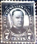 Sellos de America - Estados Unidos -  Intercambio 0,75 usd 7 cent. 1923