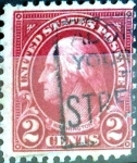 Stamps United States -  Intercambio 0,20 usd 2 cent. 1923